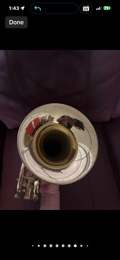 Holton Collegiate Bb cornet SN 424848