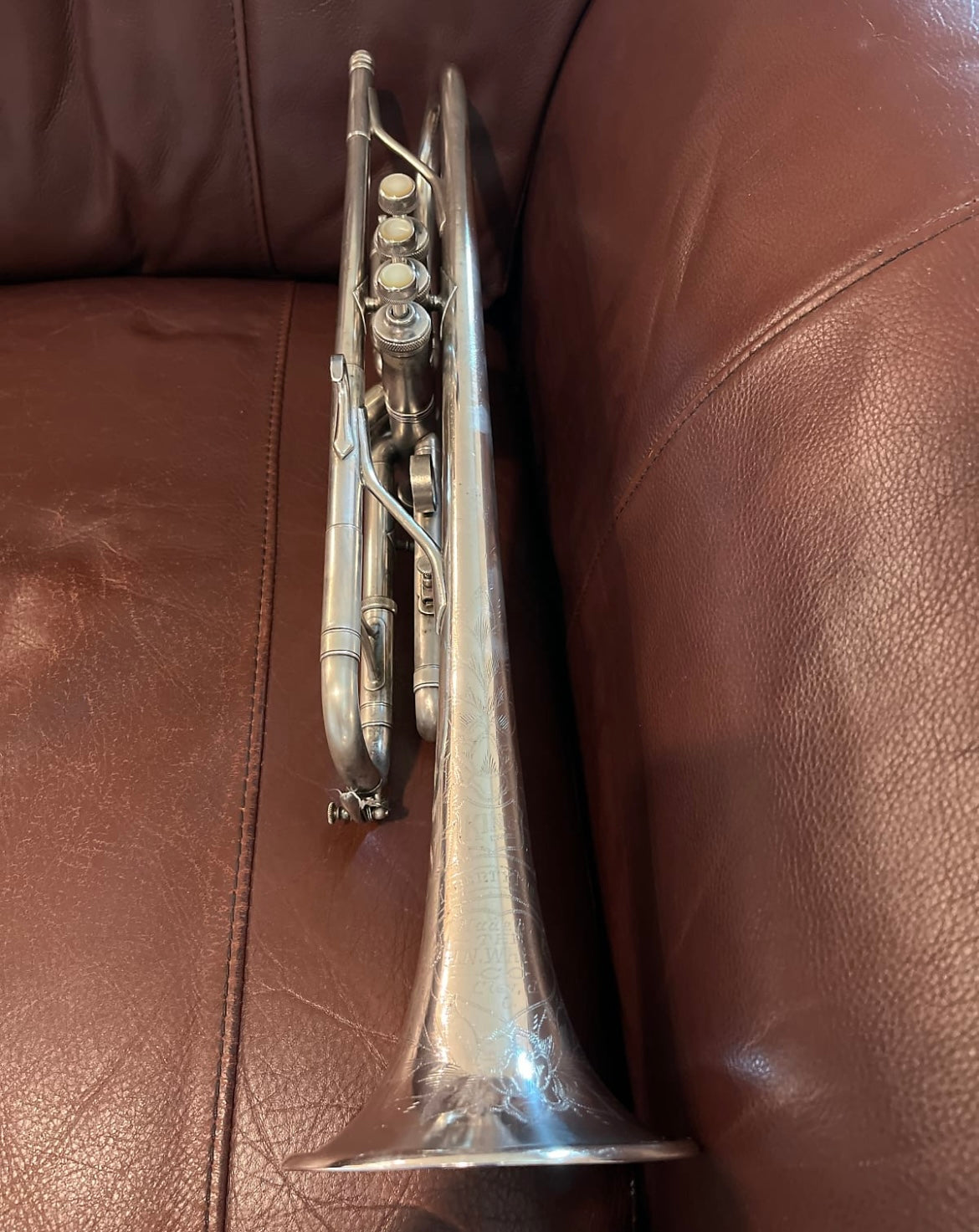 King Liberty Bb Trumpet SN 93699 (1927) (Silver plated)