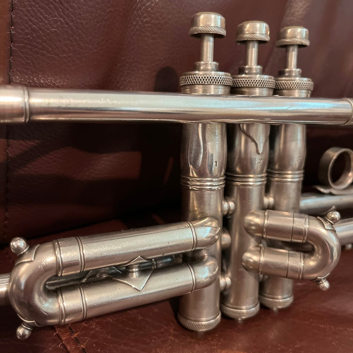 King Liberty Bb Trumpet SN 93699 (1927) (Silver plated)