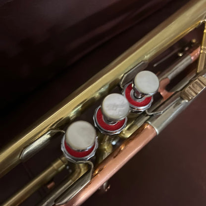 Getzen Super Deluxe Bb Trumpet SN (100% new gold lacquer)(Professional)