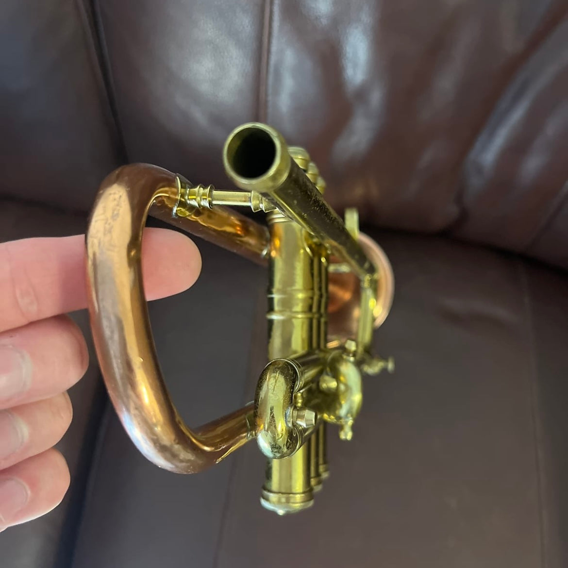 Conn 12B Bb Trumpet (1940) SN 330949 (Coprion - Copper Bell)