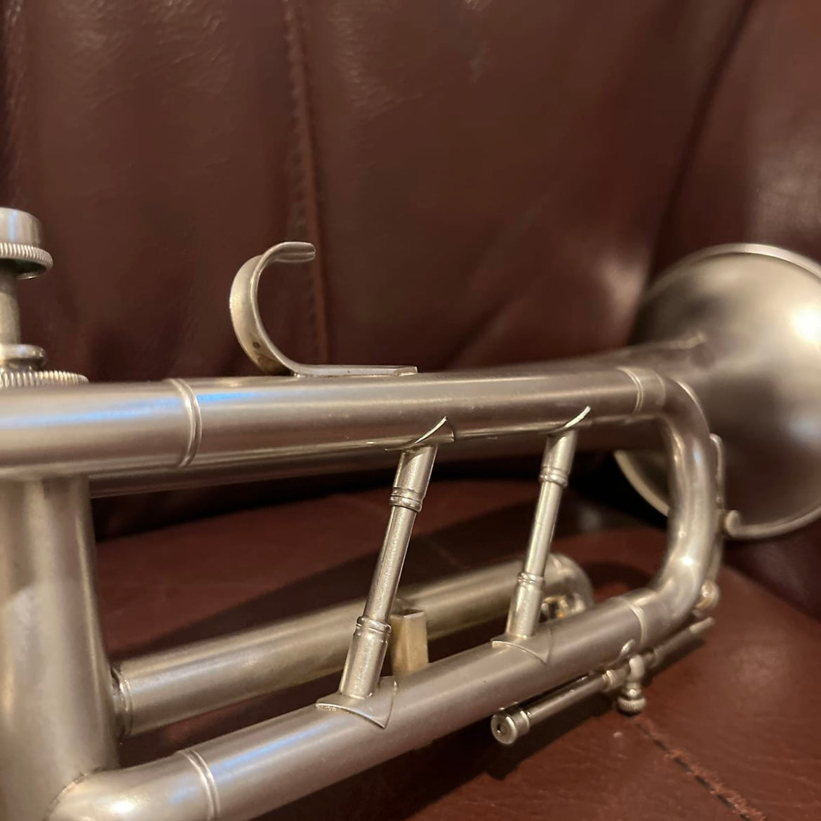 Reynolds Regent (Ohio Band Instruments) (1940s) Bb Trumpet SN 13498 (silver) (rare)