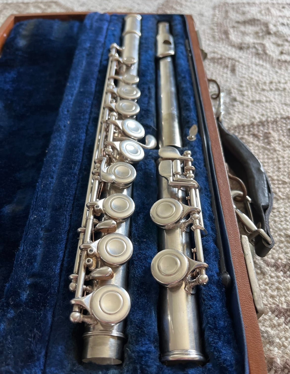 Olds Ambassador A-75 Flute (Silver plated)SN 67443 (new head cork)