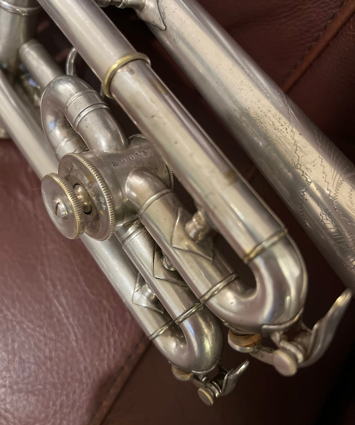 Conn 18B Duo Bore (Dual Bore) Bb and A Trumpet SN 229541 (rare) (1925)