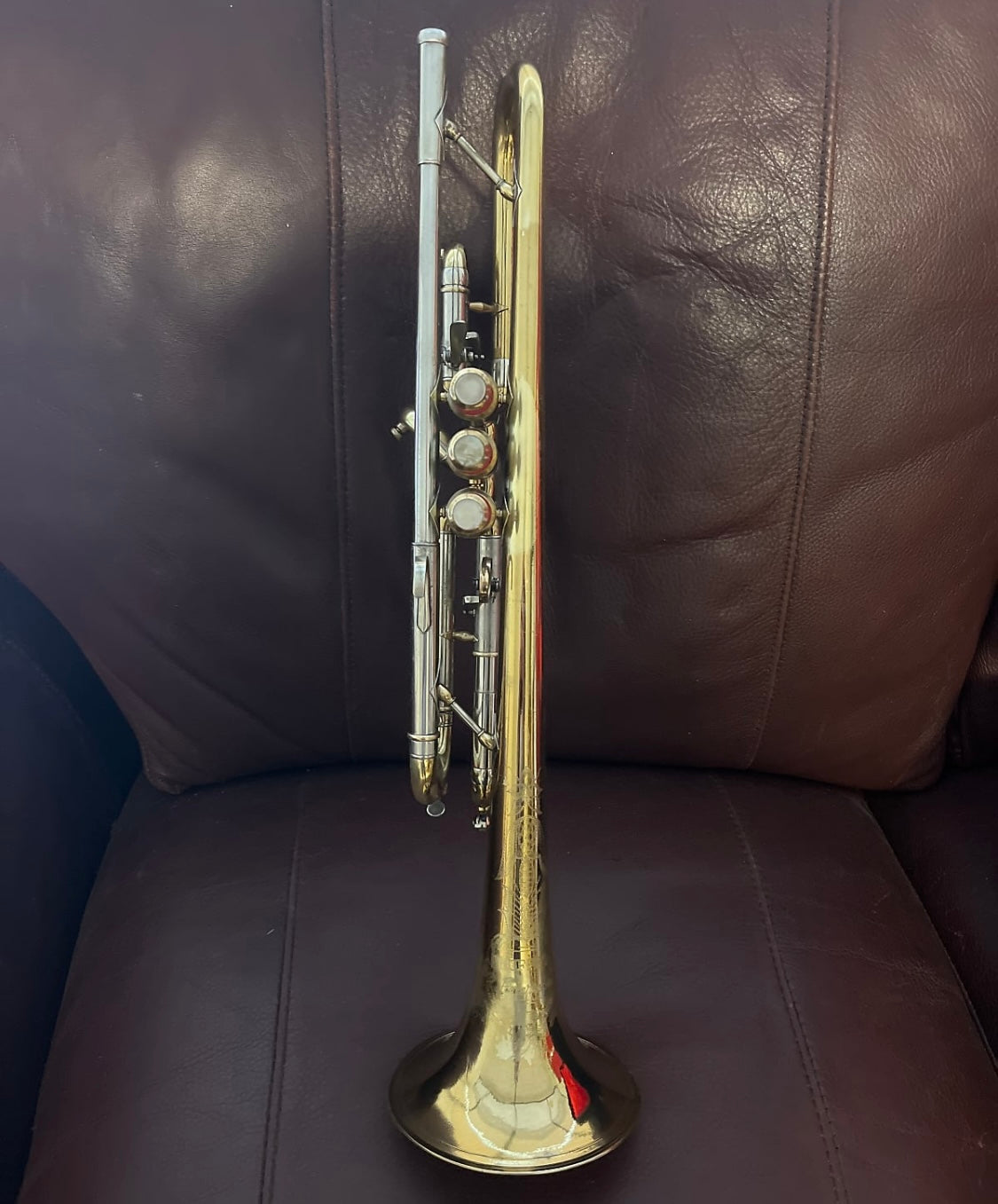 Buffet Crampon American Model (1966) Bb Trumpet SN 663508 (dual triggers)