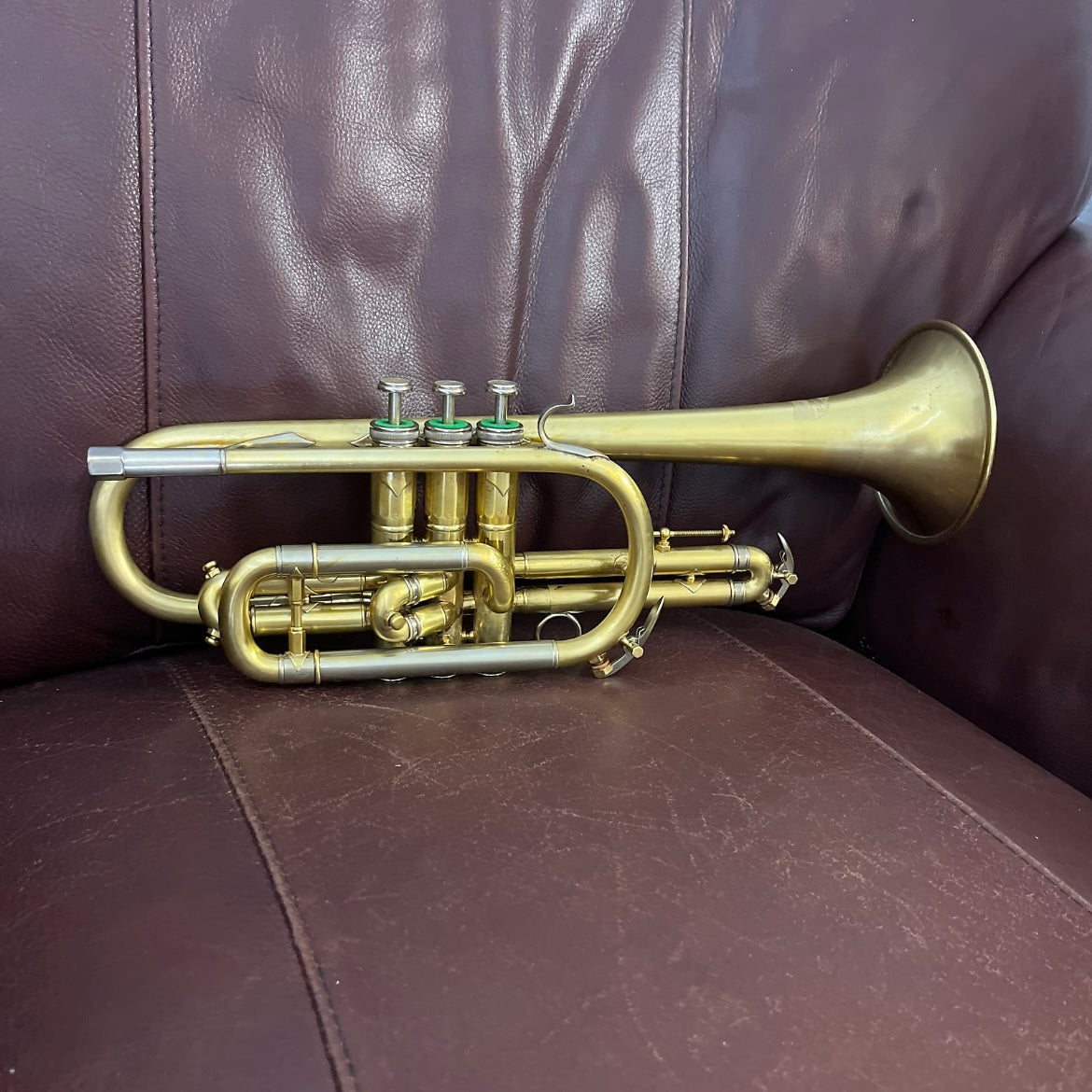 Rudy Muck Citation Bb Cornet (1940) SN 34809 (New lacquer at 100%)