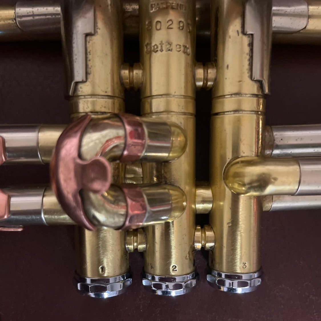 Getzen Super Deluxe Bb Trumpet SN (100% new gold lacquer)(Professional)