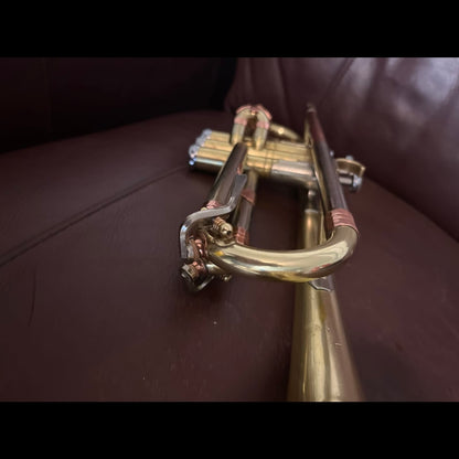 Getzen Super Deluxe Bb Trumpet SN (100% new gold lacquer)(Professional)