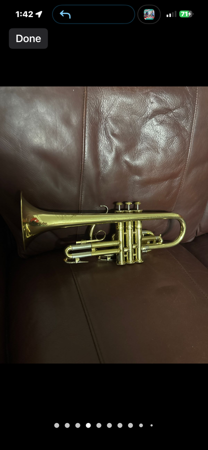 Holton Collegiate Bb cornet SN 424848
