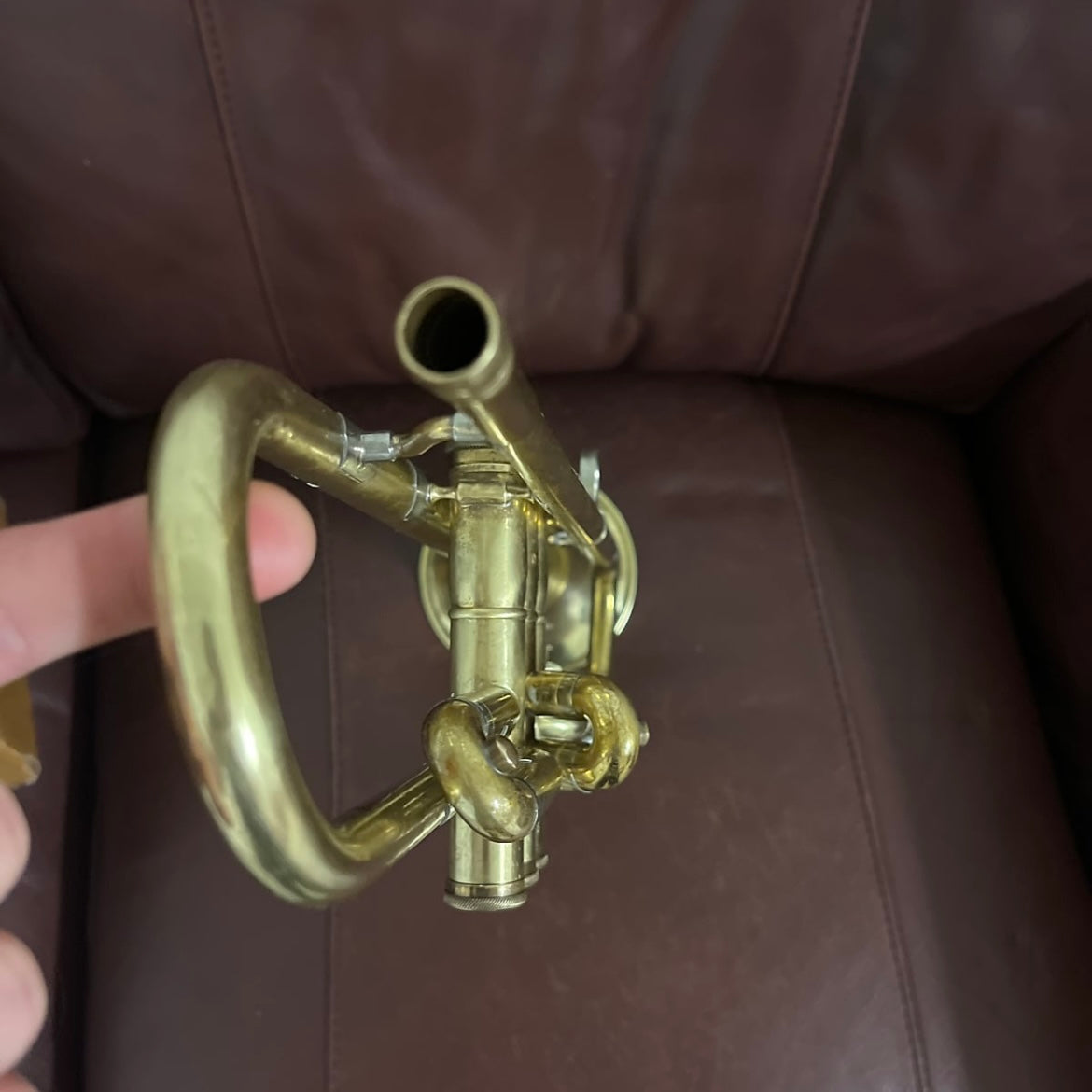 Olds Ambassador A-10 (Los Angeles) Bb Trumpet (1949) SN 40324 (rare) (new lacquer - clear coat)