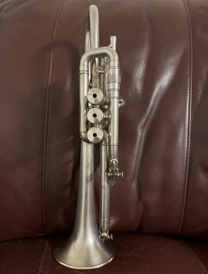 King Master Model Bb cornet (1961) SN 367858 (silver plated) (gold wash bell)(professional)