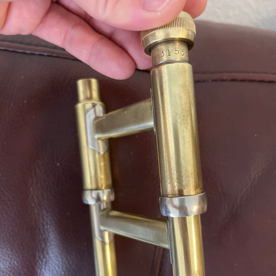 Olds Ambassador A-15 Bb Tenor Trombone (1949) (Los Angeles) SN 31531 (rare) (new lacquer - clear coat)