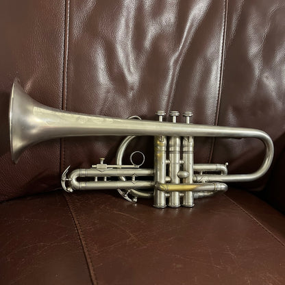 King Master Model Bb cornet (1961) SN 367858 (silver plated) (gold wash bell)(professional)