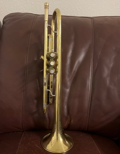 Olds Ambassador A-10 (Los Angeles) Bb Trumpet (1949) SN 40324 (rare) (new lacquer - clear coat)