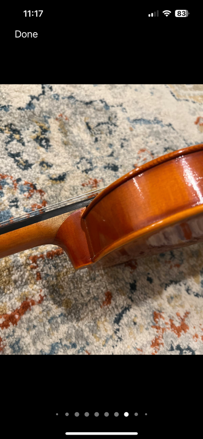 William Lewis and Sons “Dancla“ Model 126 (Ton-Klar) 4/4 Violin with Glasser bow. Made in Germany. No 126 serial 20432