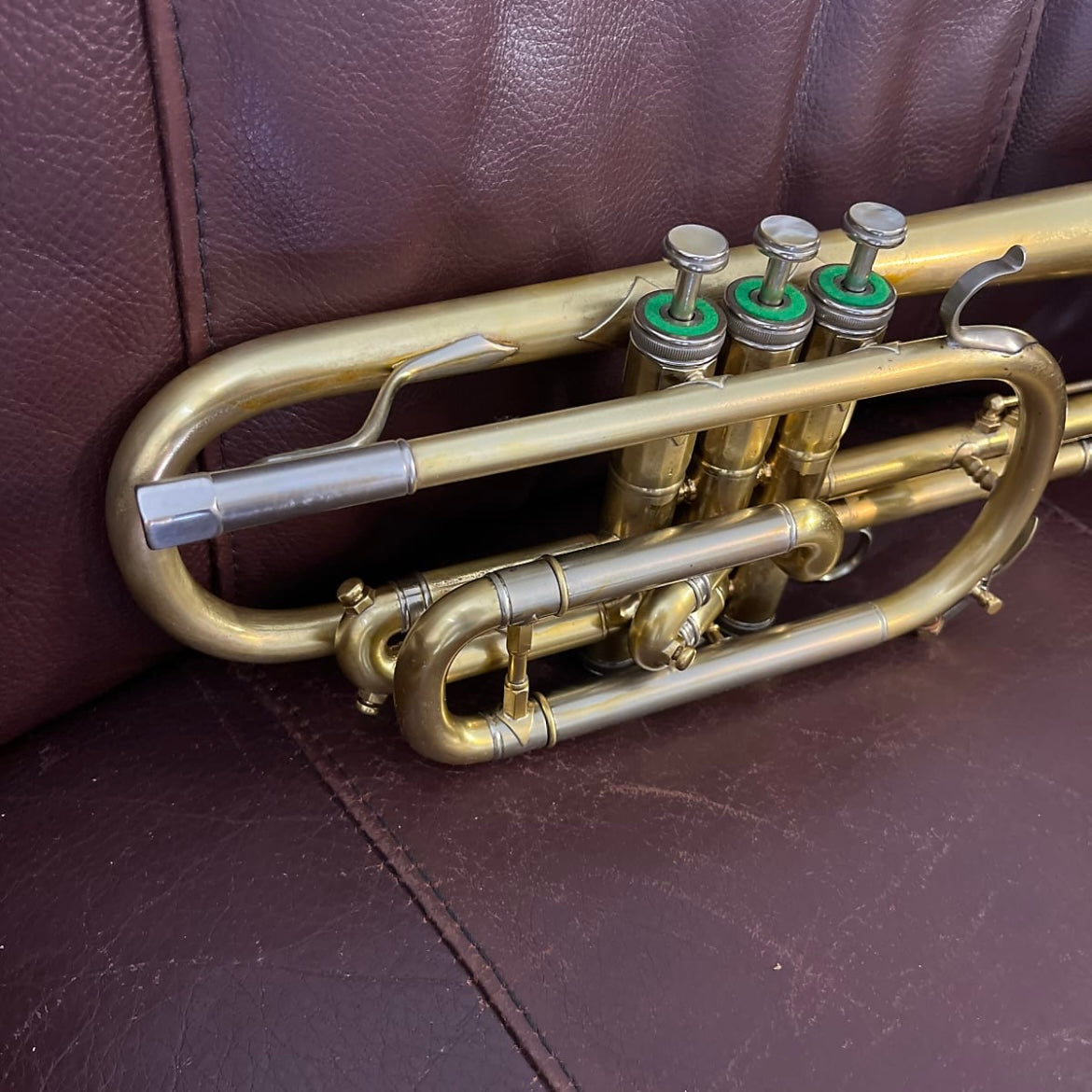 Rudy Muck Citation Bb Cornet (1940) SN 34809 (New lacquer at 100%)