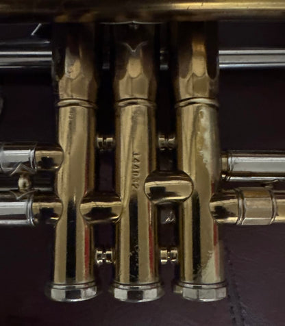 York Feathertouch (Master) Bb Trumpet (1947) SN 144032 (professional)(rare)(100% new clear lacquer)