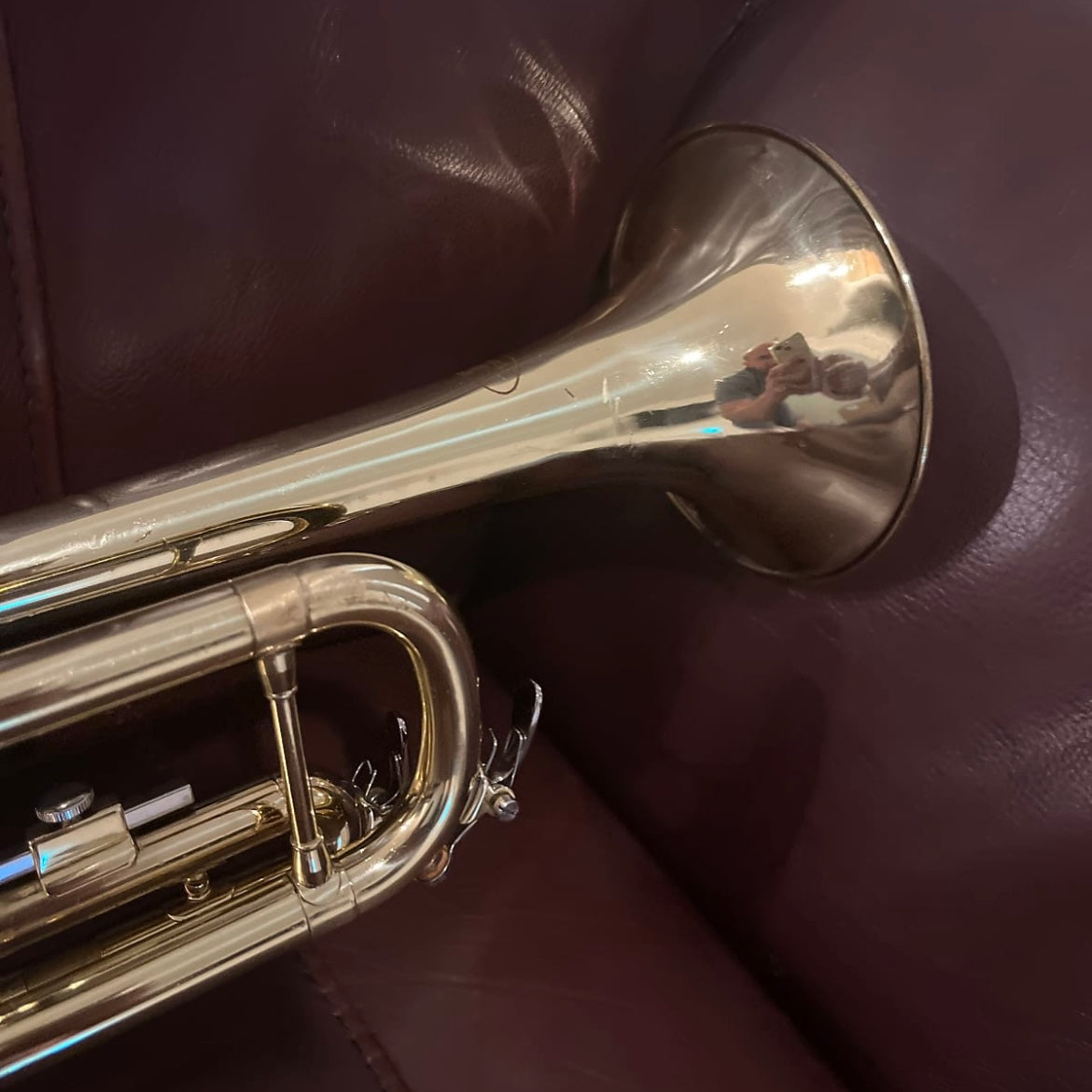 Besson (BE100XL) Bb trumpet SN 110132