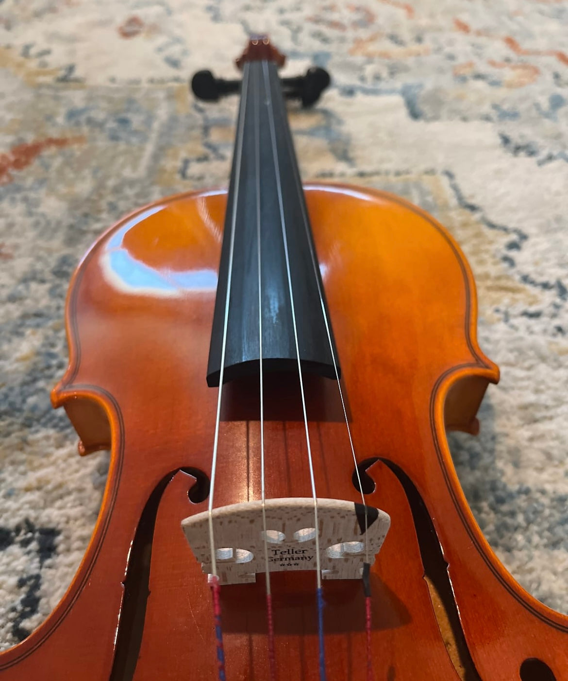 William Lewis and Sons “Dancla“ Model 126 (Ton-Klar) 4/4 Violin with Glasser bow. Made in Germany. No 126 serial 20432