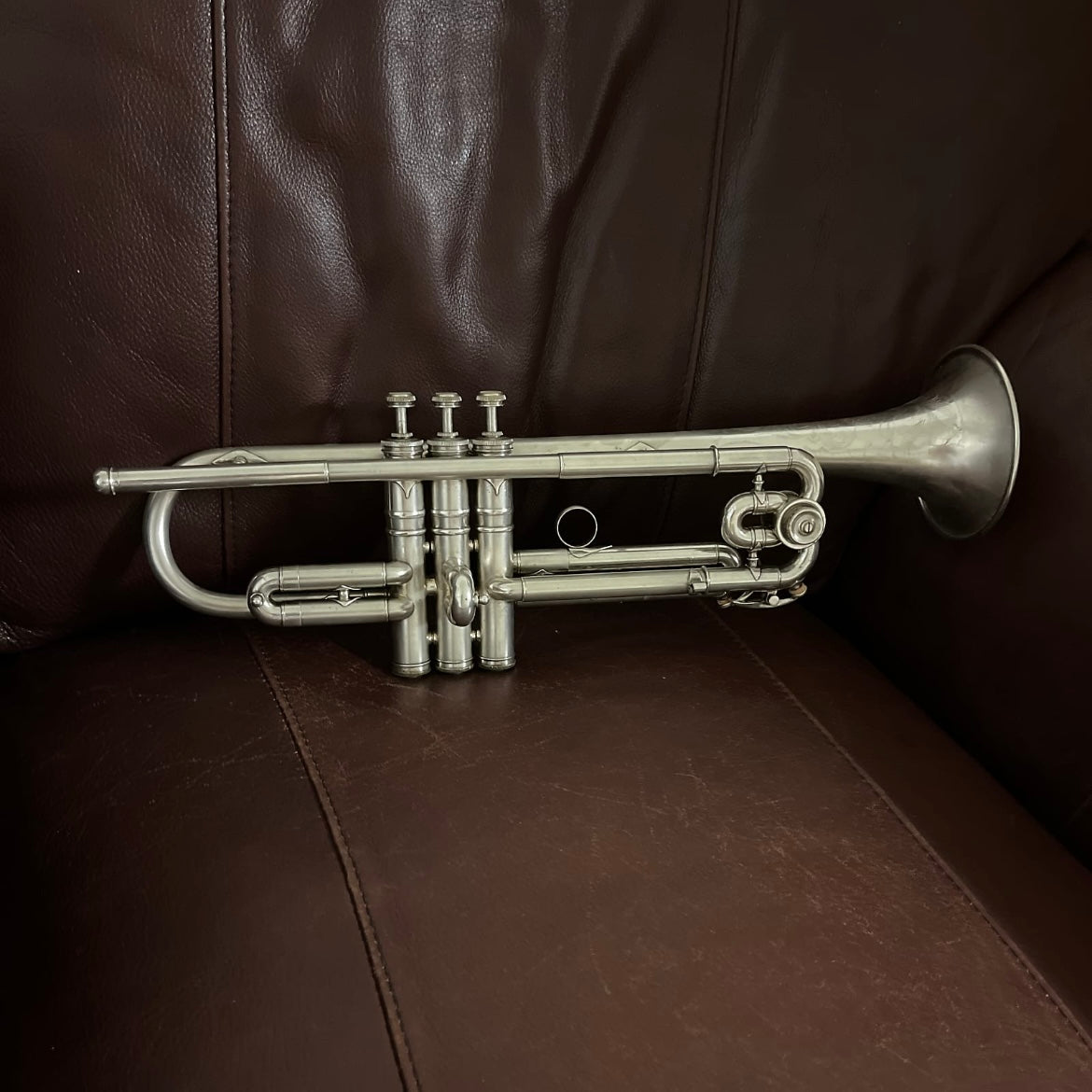 Conn 22B Bb and A Trumpet (1923) SN 190271 (silver plated) (professional)