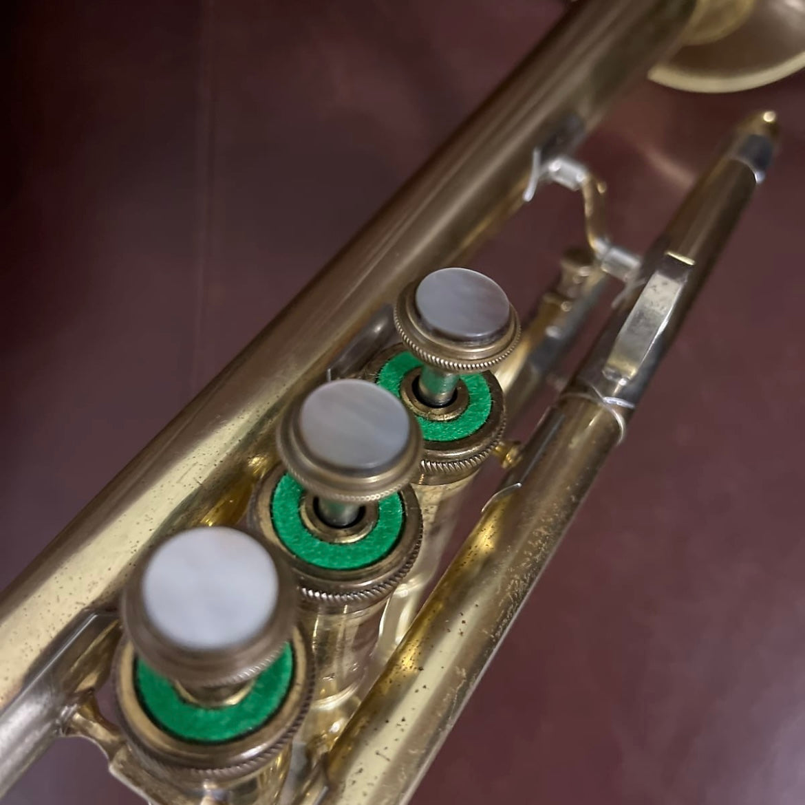 Olds Ambassador A-10 (Los Angeles) Bb Trumpet (1949) SN 40324 (rare) (new lacquer - clear coat)