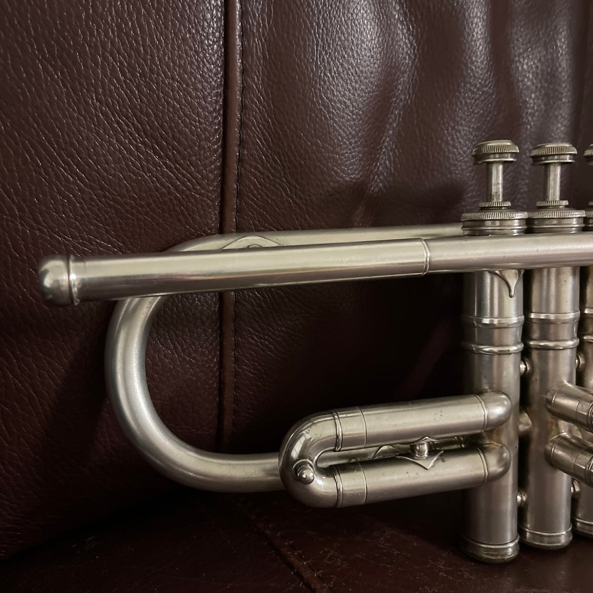 Conn 22B Bb and A Trumpet (1923) SN 190271 (silver plated) (professional)