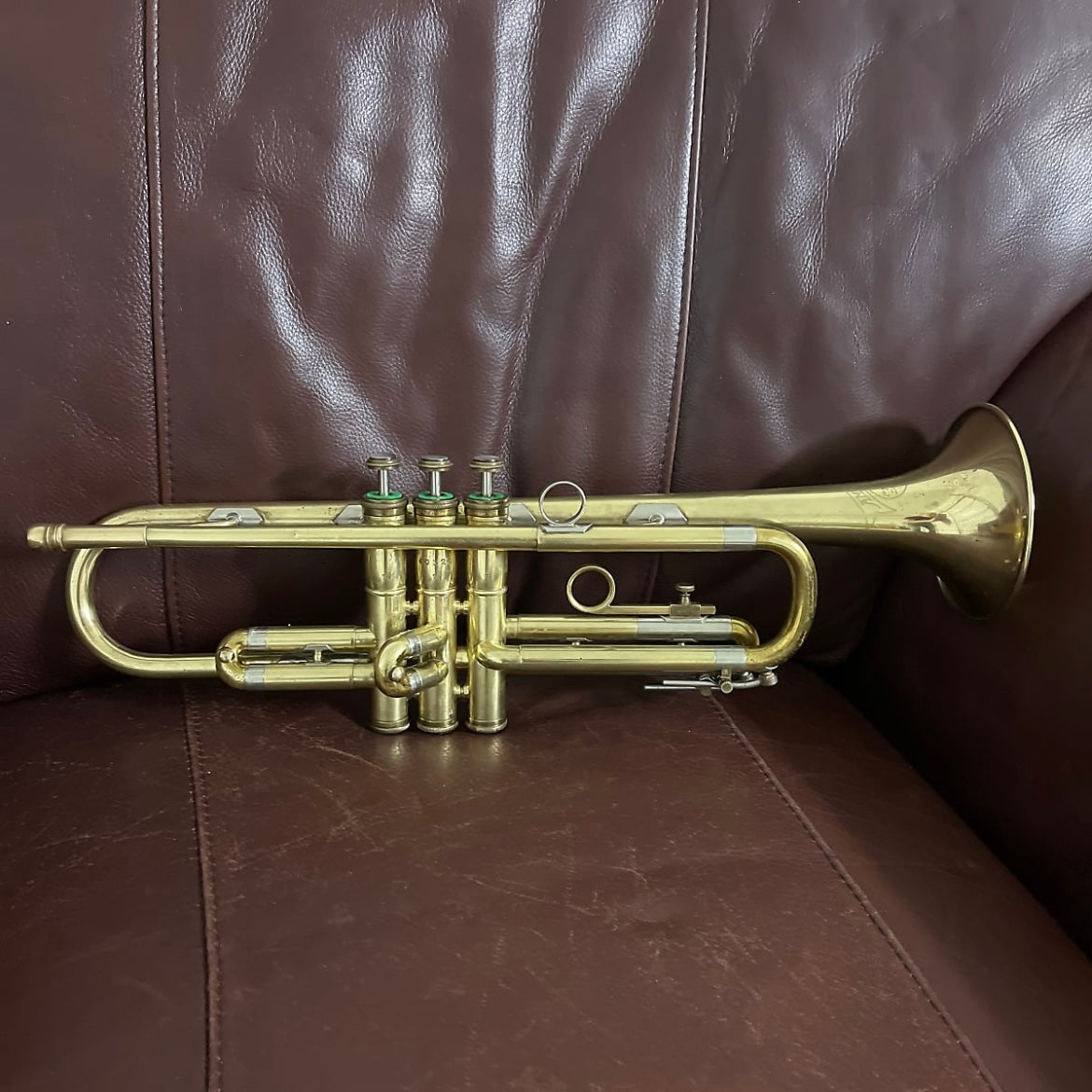 Olds Ambassador A-10 (Los Angeles) Bb Trumpet (1949) SN 40324 (rare) (new lacquer - clear coat)