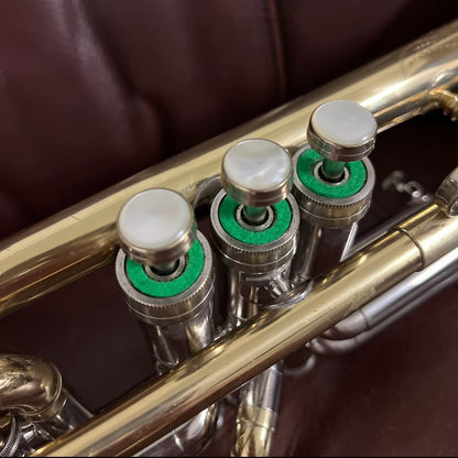 Conn Victor 80A Bb and A Cornet (1964) SN C87499 (professional) (rare) (nickel trim) (opera glass micro tuner)