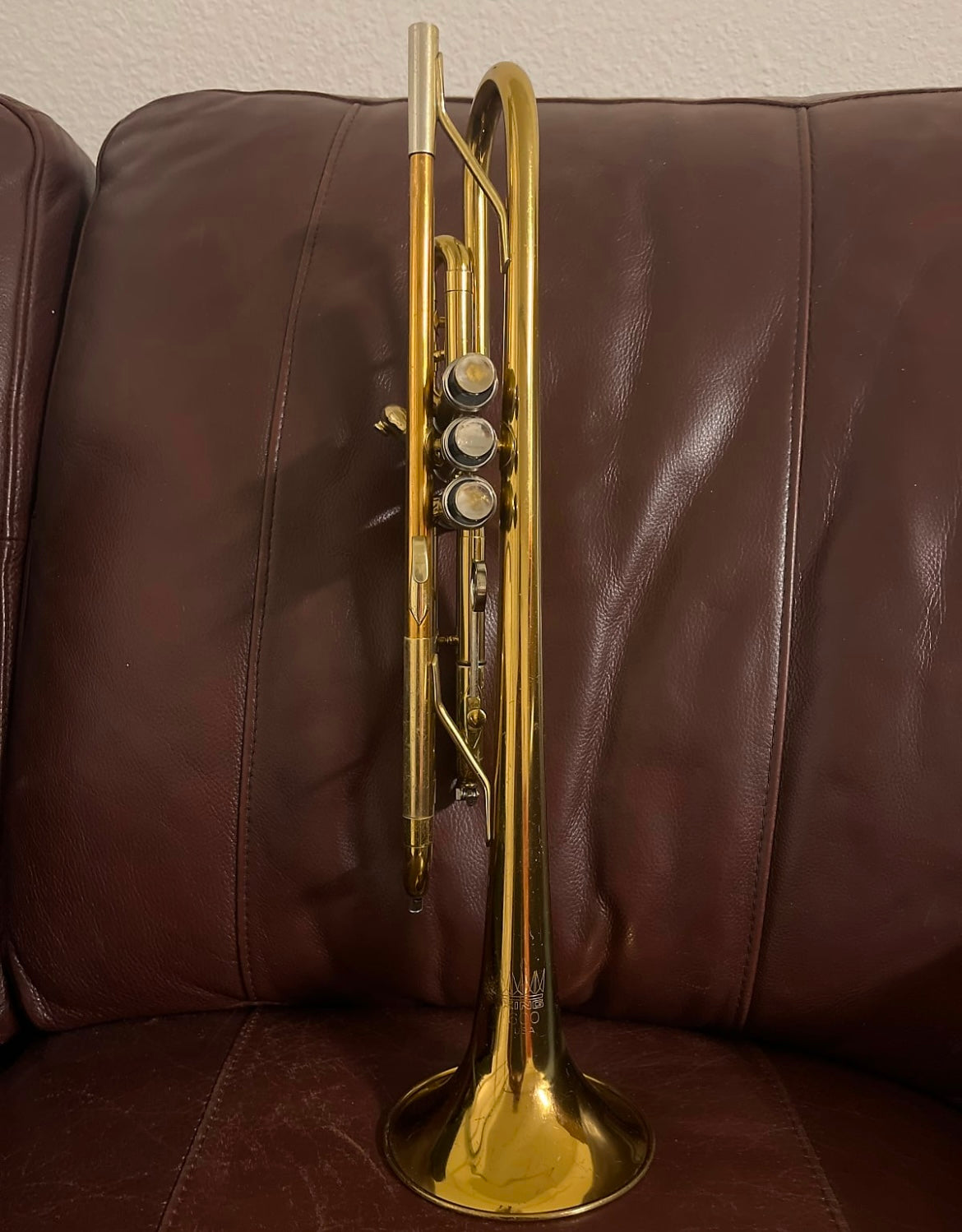 King 600 Bb Trumpet SN 6-635819