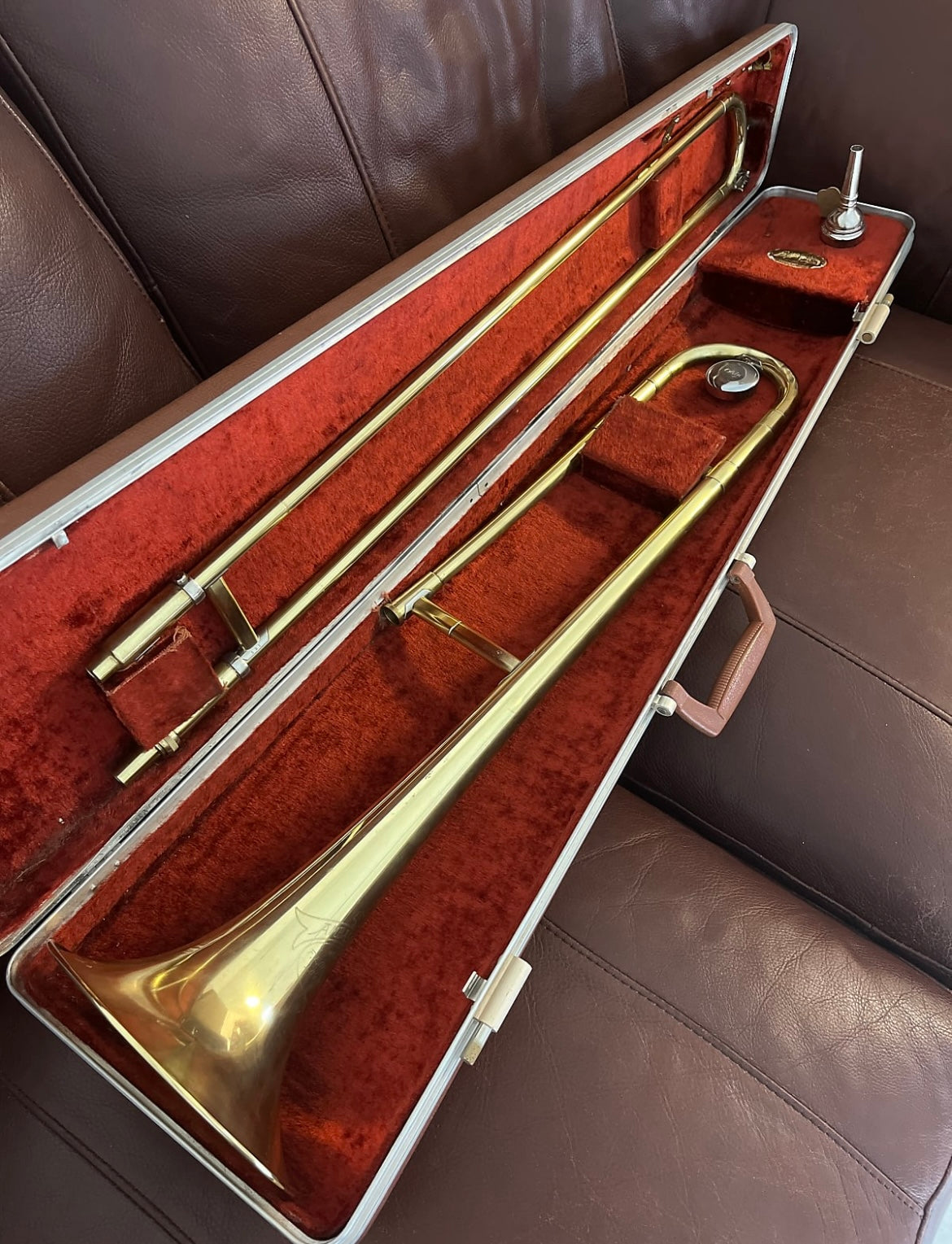 Olds Ambassador A-15 Bb Tenor Trombone (1949) (Los Angeles) SN 31531 (rare) (new lacquer - clear coat)