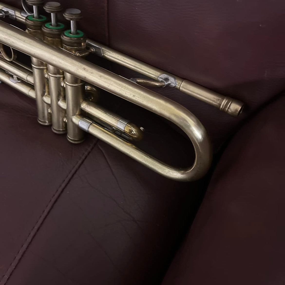 Olds Ambassador A-10 (Los Angeles) Bb Trumpet (1949) SN 40324 (rare) (new lacquer - clear coat)