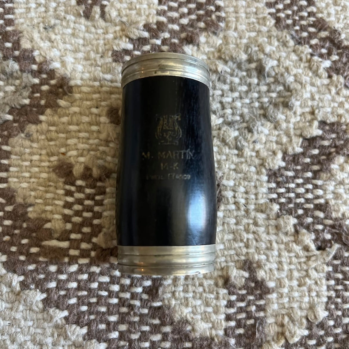 M Martin 14-K Bb Soprano Clarinet (Paris, France) SN 986 (wood)(intermediate)