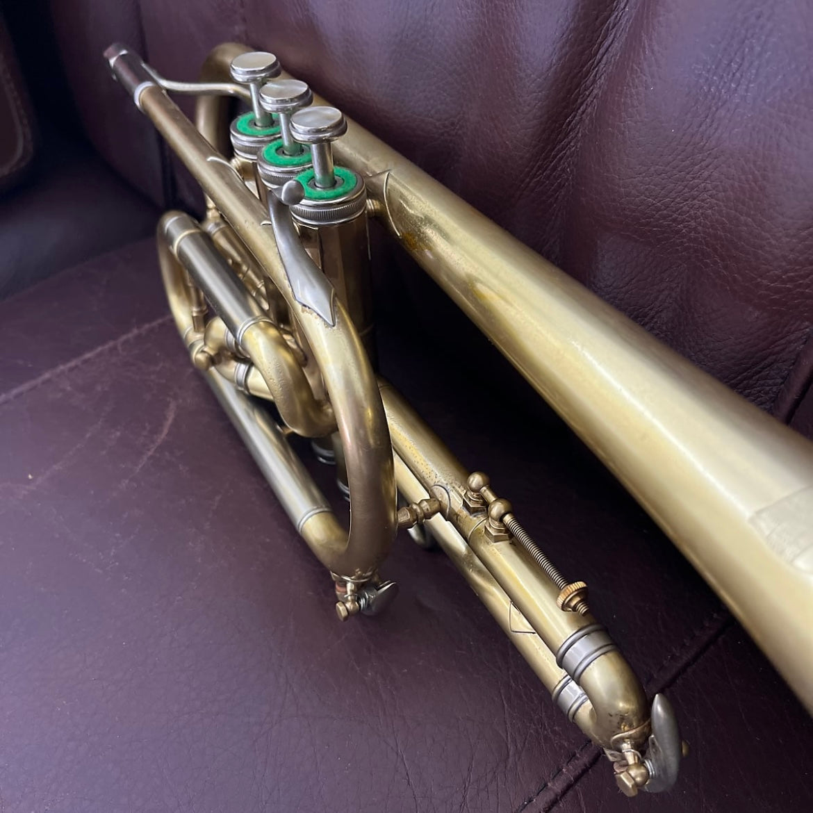 Rudy Muck Citation Bb Cornet (1940) SN 34809 (New lacquer at 100%)