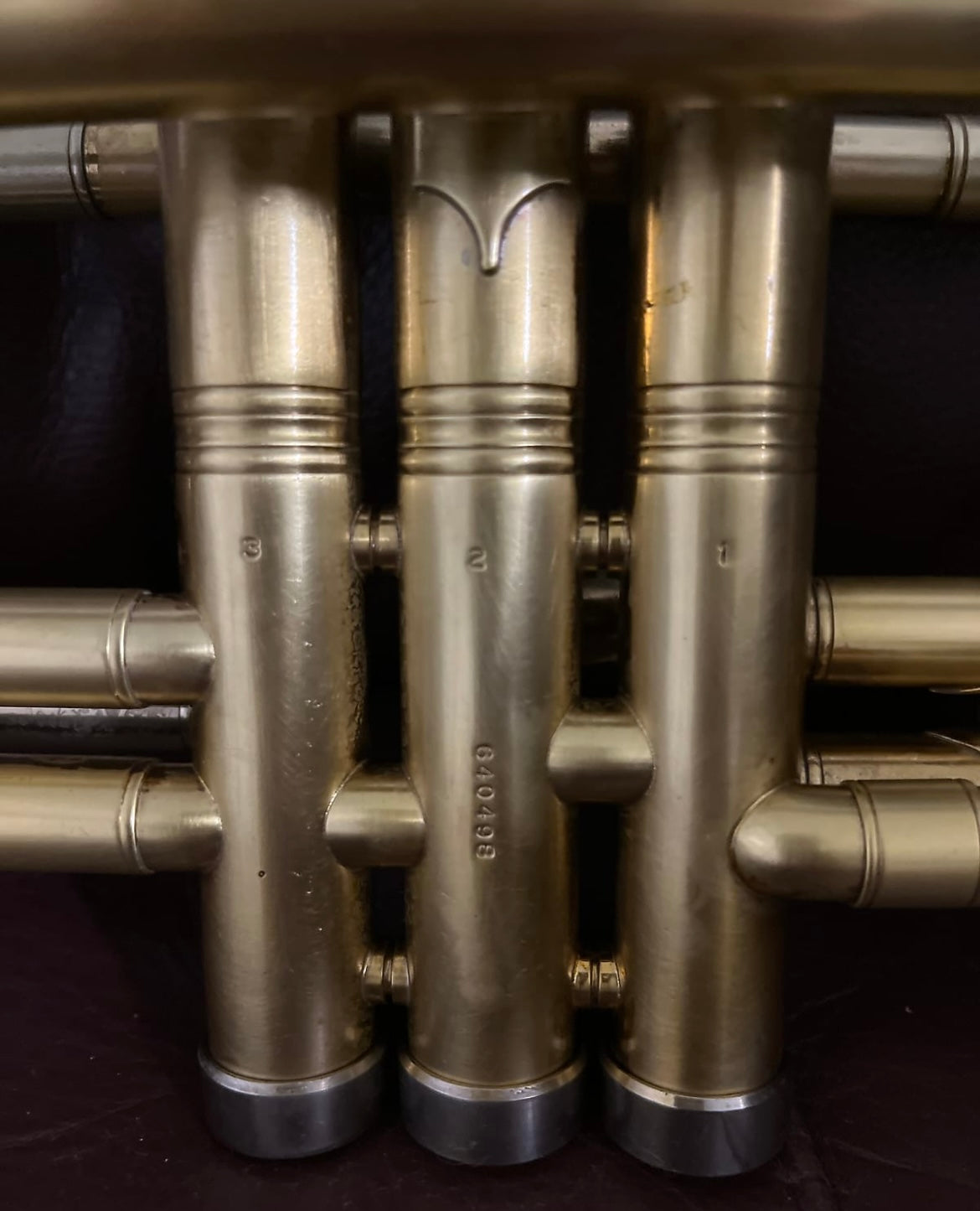 Conn 14B Director Bb Trumpet (1956) SN 640498 (new lacquer 100% - gold tint)