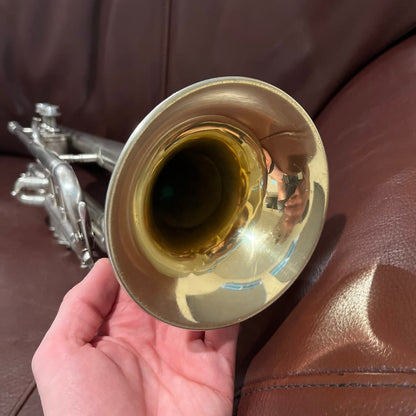 Reynolds Regent (Ohio Band Instruments) (1940s) Bb Trumpet SN 13498 (silver) (rare)