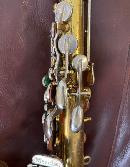 Buescher Aristocrat Eb Alto Saxophone (1960s) SN 331921 (new pads - overhauled)(no dents)(pre-Selmer)