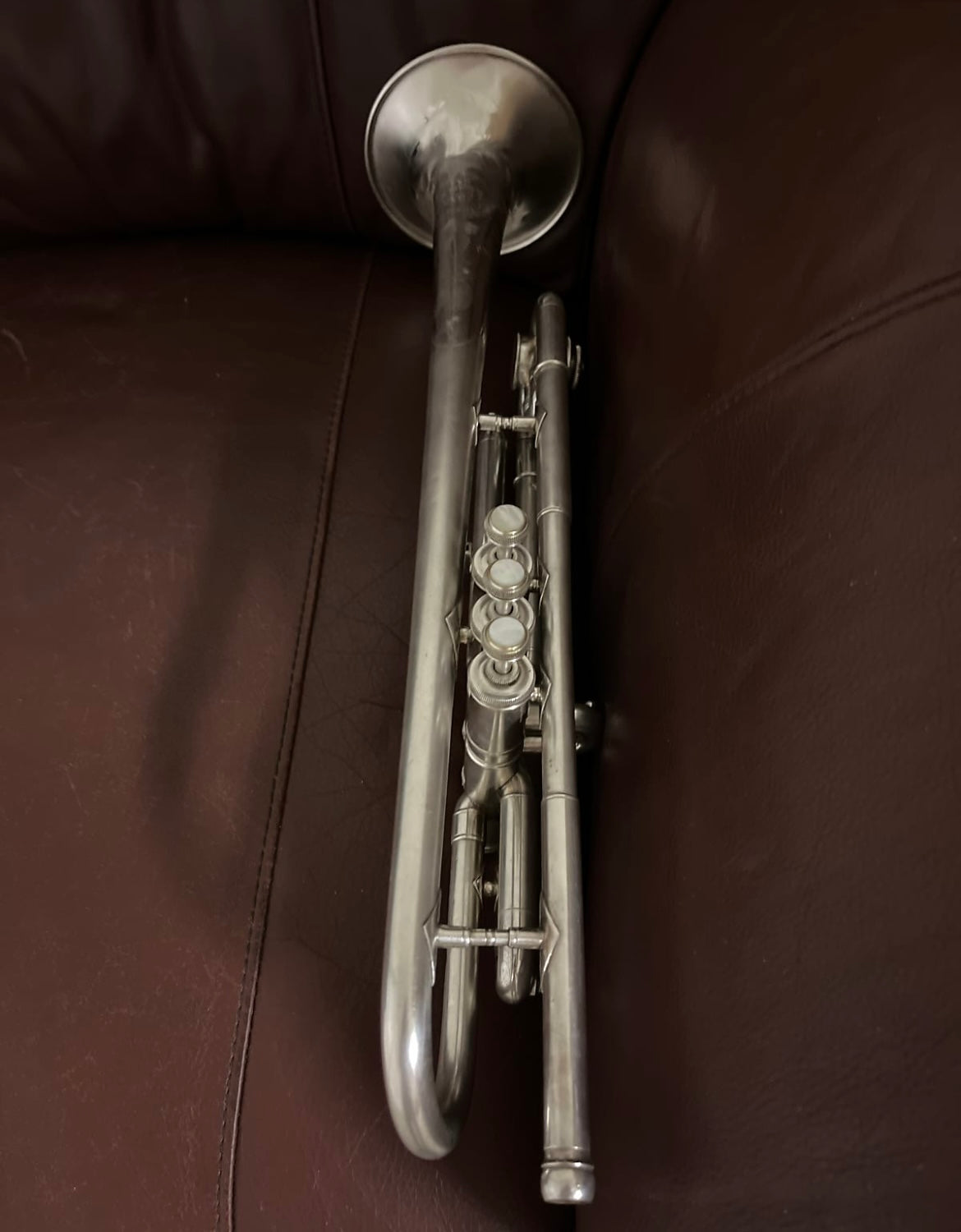 Conn 22B Bb and A Trumpet (1923) SN 190271 (silver plated) (professional)