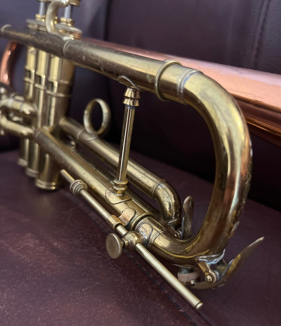 Conn 12B Bb Trumpet (1940) SN 330949 (Coprion - Copper Bell)