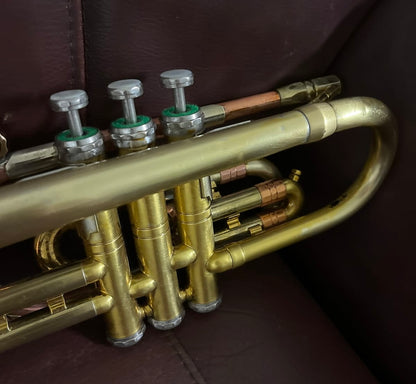 Getzen Super Deluxe Bb Cornet (1958) SN 100583 (rare third slide configuration)