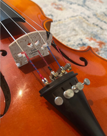 William Lewis and Sons “Dancla“ Model 126 (Ton-Klar) 4/4 Violin with Glasser bow. Made in Germany. No 126 serial 20432