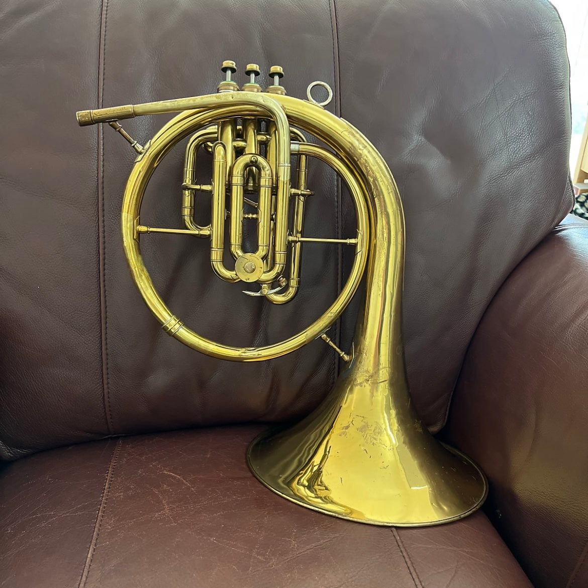 Reynolds Contempora Piston Mellophone (1961) (F & Eb) SN 60070 (professional)