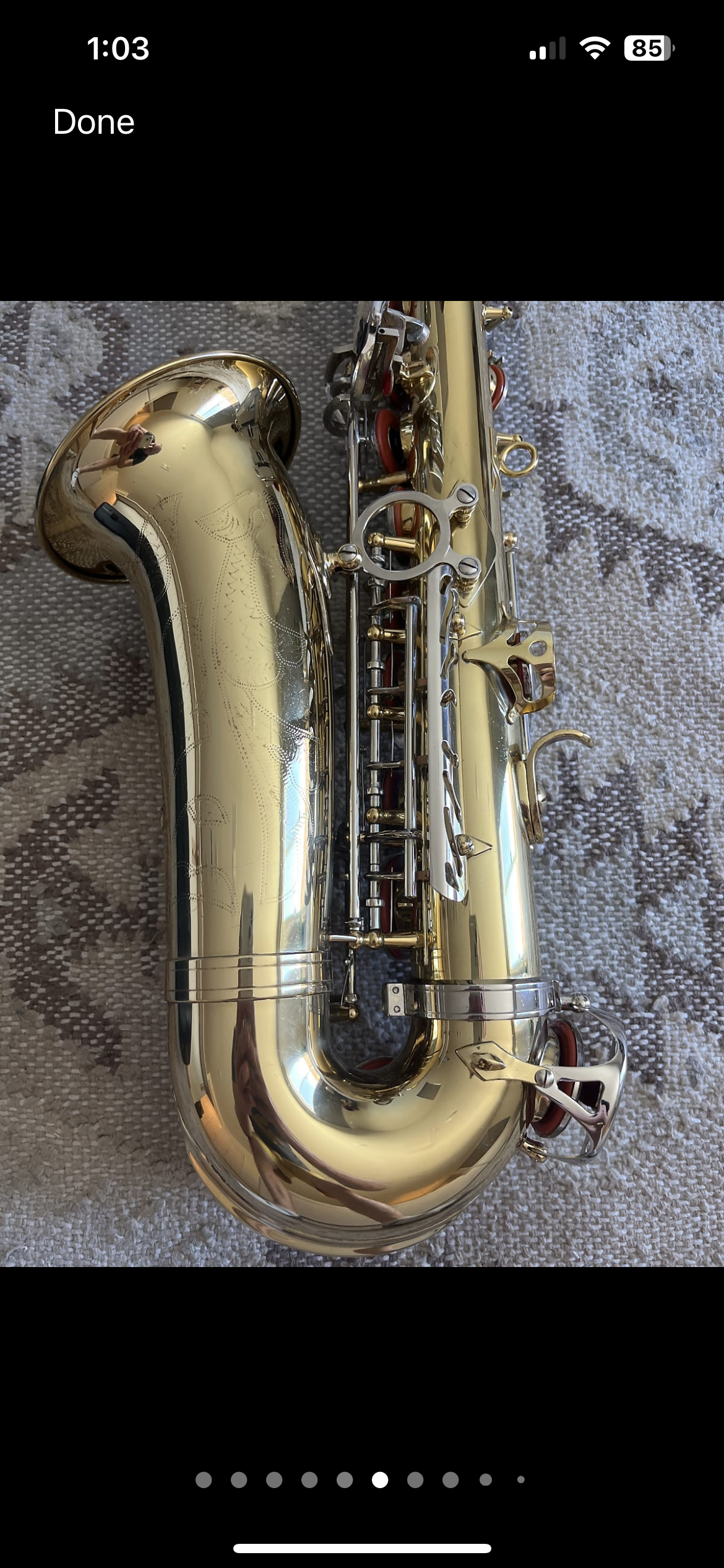 Glory Eb Alto saxophone (with case)