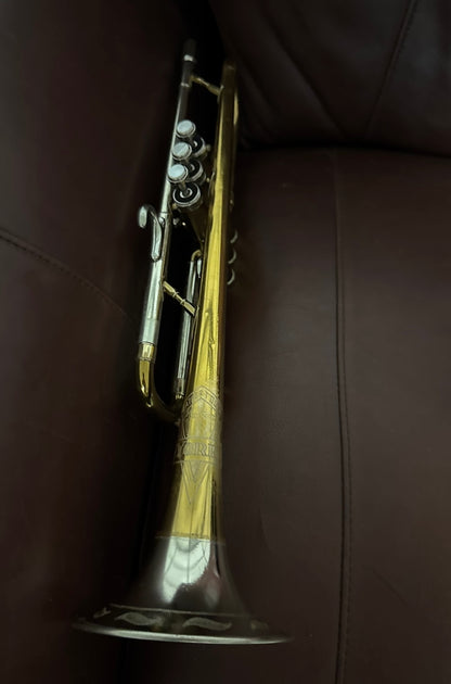 York Feathertouch (Master) Bb Trumpet (1947) SN 144032 (professional)(rare)(100% new clear lacquer)