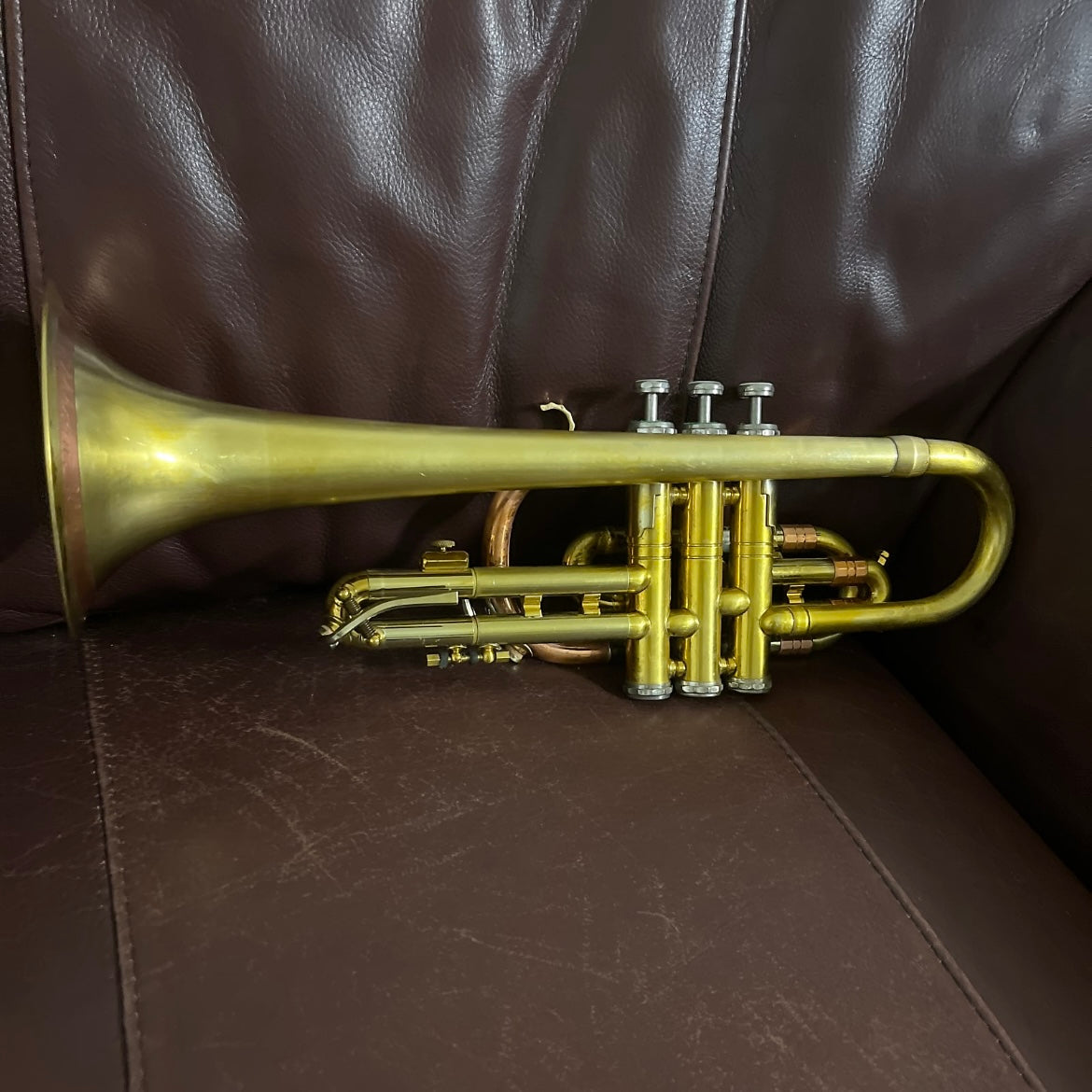 Getzen Super Deluxe Bb Cornet (1958) SN 100583 (rare third slide configuration)