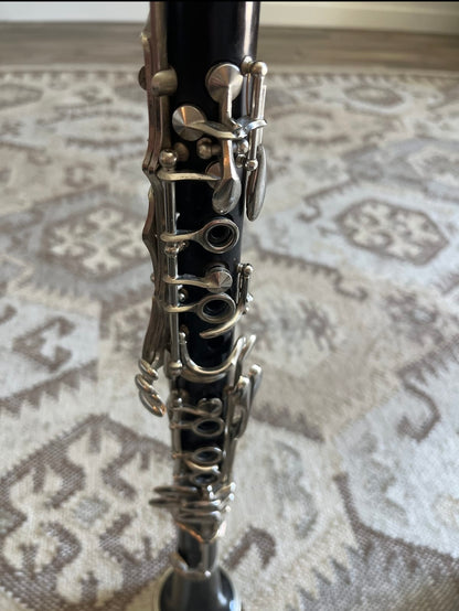 M Martin 14-K Bb Soprano Clarinet (Paris, France) SN 986 (wood)(intermediate)