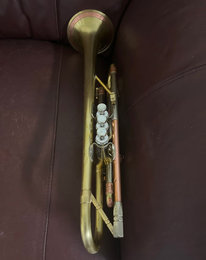 Getzen Super Deluxe Bb Trumpet (1957) SN 78838 (100% lacquer - gold tint)(professional)