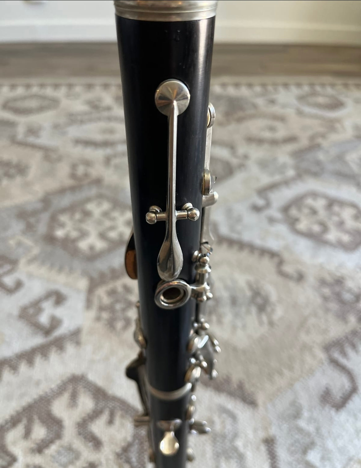 M Martin 14-K Bb Soprano Clarinet (Paris, France) SN 986 (wood)(intermediate)