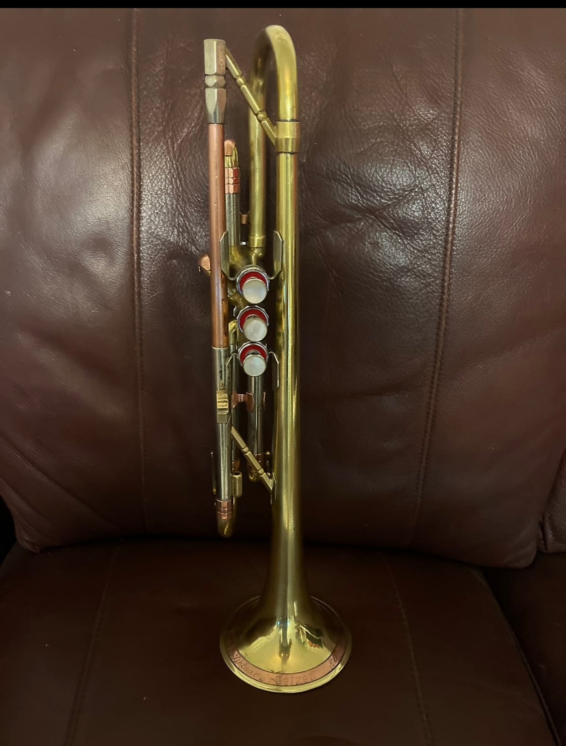 Getzen Super Deluxe Bb Trumpet SN (100% new gold lacquer)(Professional)