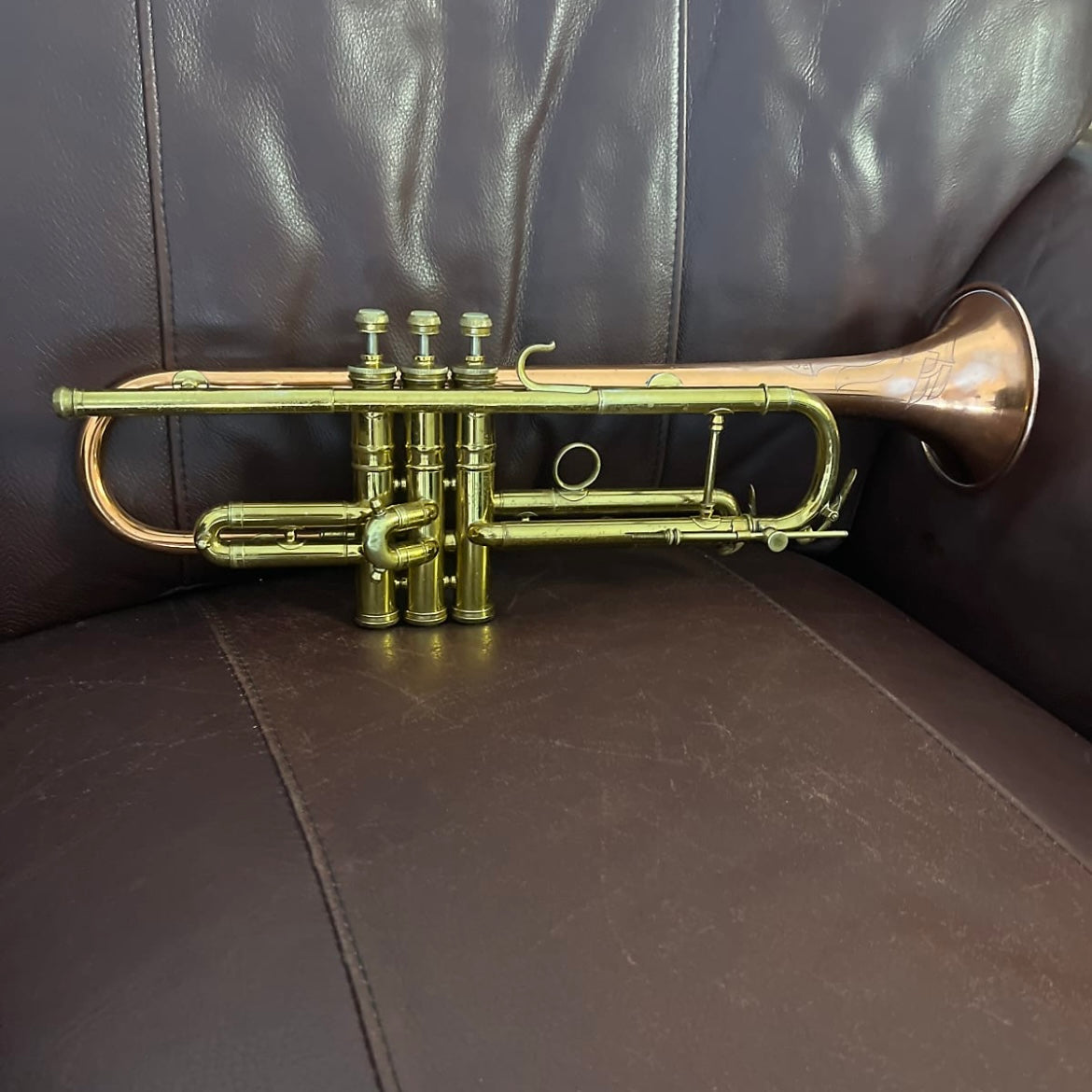 Conn 12B Bb Trumpet (1940) SN 330949 (Coprion - Copper Bell)