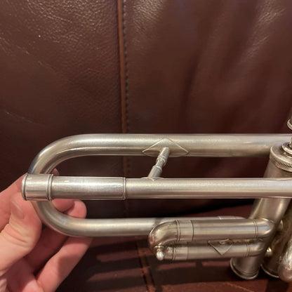 Reynolds Regent (Ohio Band Instruments) (1940s) Bb Trumpet SN 13498 (silver) (rare)